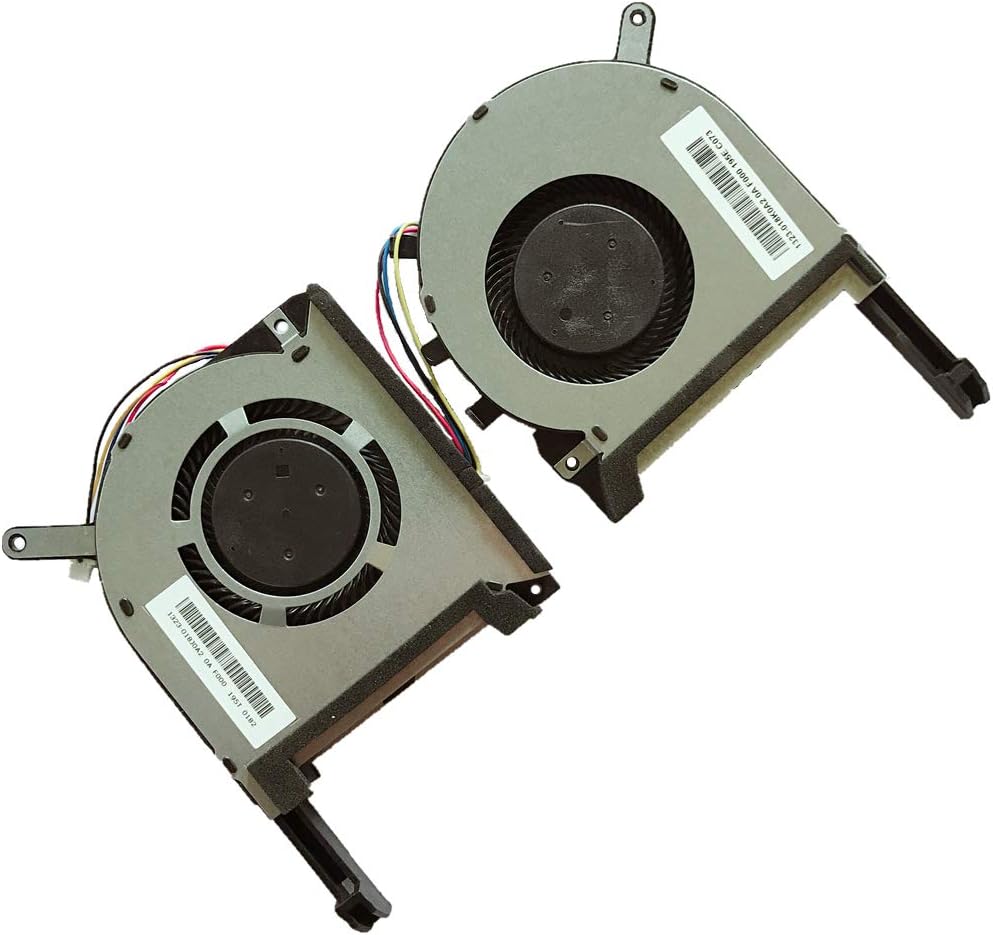 Replacement Compatible Laptop CPU Cooling Fan Cooler for ASUS Strix Gaming TUF 6 ROG PLUS FX86F FX86GE FX86GM FX86FE FX705GM FX95G FX95D FX705G ZX86F FZ86F FX505D FX505G FX505GE FX505GD FX505DU Series