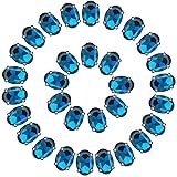 Oval Sew On Rhinestone 50pcs 10x14mm Flatback