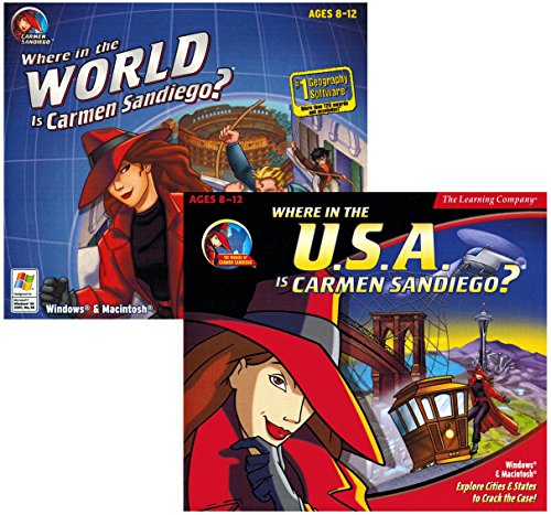 Where in the World & USA is Carmen SanDiego?