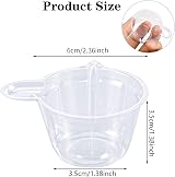 Pinenuts 60x 50ml Urine Collection Cups with Handle Disposable view 7