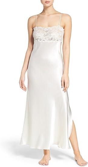 silk negligee gown