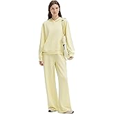 SUUKSESS Women 2 Piece Sets 2025 Oversized Hoodie Sweatshirt Wide Leg Sweatpants