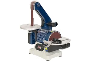 RIKON Power Tools 50-151 Belt with 5" Disc Sander, 1" x 30", Blue