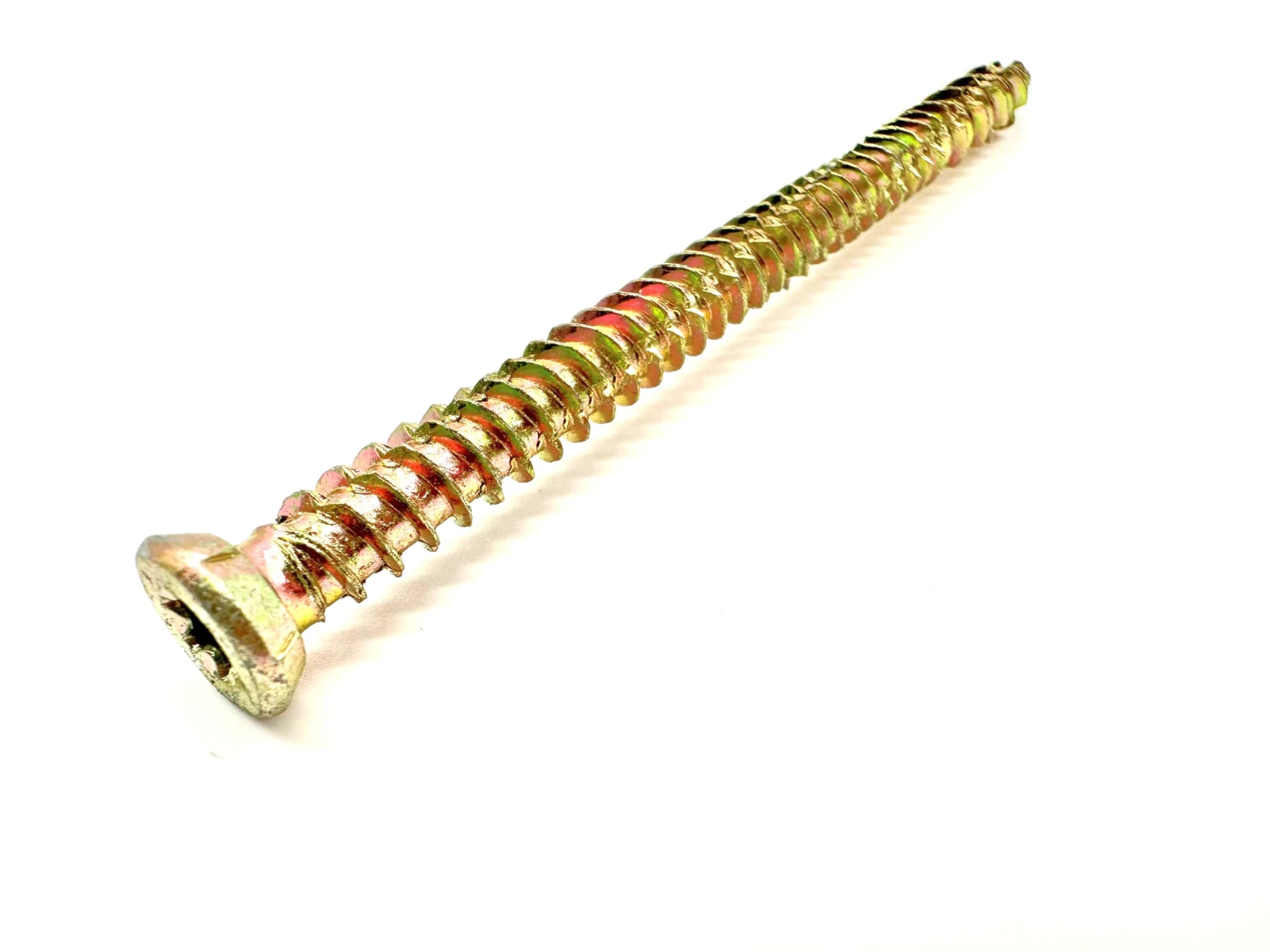 Concrete Screws (Pack of 10) Multi-Fix Countersunk 7.5mm TX Easy Drive (7.5 x 110mm)