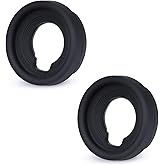 2 Pack Soft Silicone Camera Viewfinder Eyepiece Eye Cup for Fujifilm Fuji GFX100 II GFX100 GFX100S GFX50S II GFX 50S X-H2S X-H2 X-H1 X-T5 X-T4 X-T3 X-T2 X-T1, Replace Fujifilm EC-GFX Eye Cup
