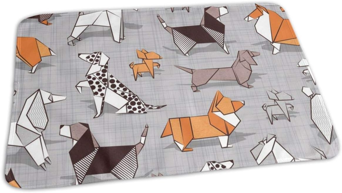 origami changing mat