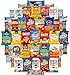 Variety Fun Care Package (50 Count) - Ultimate Snacks Sampler - Bulk Cookies, Chips, Crackers, Candy, Mixed Bars Variety Pack - Friends & Family, Military, College Food Box