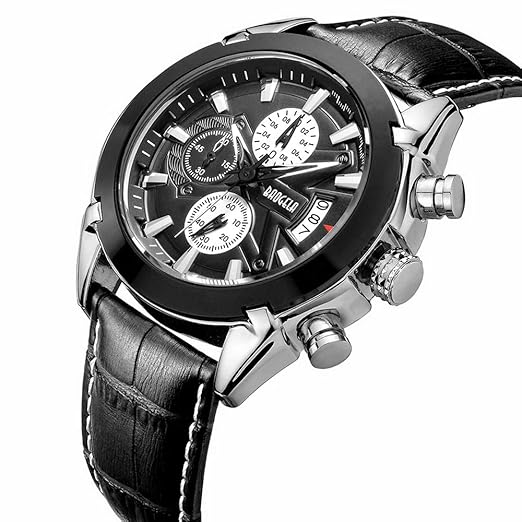 Analog White Dial Mens Watch - 41621CMGT