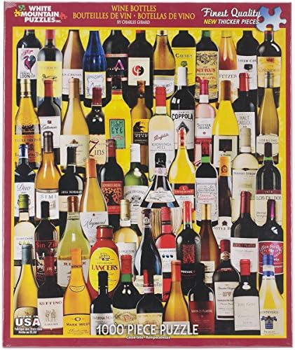 White Mountain Puzzles Classic Wine Bottles 1 000 Piece Jigsaw Puzzle Buy Online At Best Price In Uae Amazon Ae