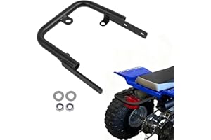 KKZOL Rear Grab Bar Wheelie Bar Compatible with Yamaha Blaster200 YFS200 1988-2006 ATV Rear Grab Bar Bumper(Black)