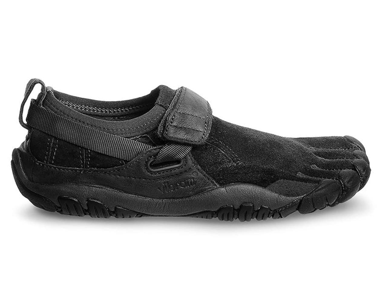Mens KSO Trek Trail Hiking Black Shoe 