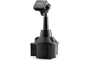 Radioddity RH2 Cup Holder Radio Mount, Car Cup Holder, Secure and Stable for Walkie Talkies, Two Way Radios, Handheld Radios, Car Mobile Radios, CB Radios