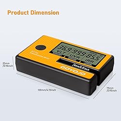 Labs Tint Meter Works on Side Windows, Digital Tint