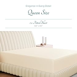 Carressa Linen Queen Size Fitted Sheets Only