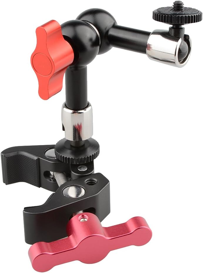 Camvate 7 Magic Arm Articulating Super Clamp For Camera Monitor Mount Video Electronics Victoriaballet Com