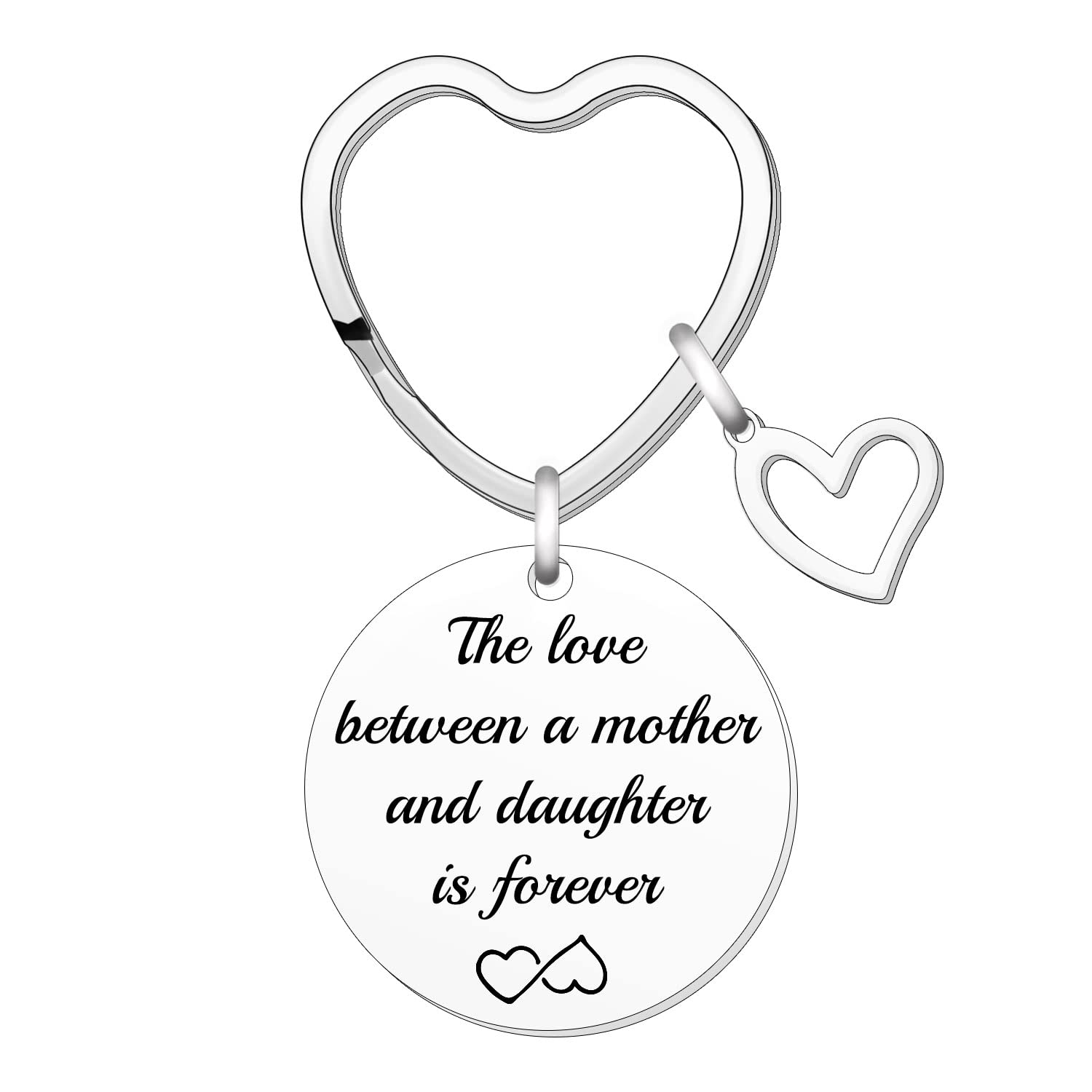Mothers and Daughters Keyring Gifts Keycahin for Mum Daughter Birthday Mothers Day Gift for Women Mum Gift from Daughter