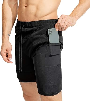 gym shorts with built in liner