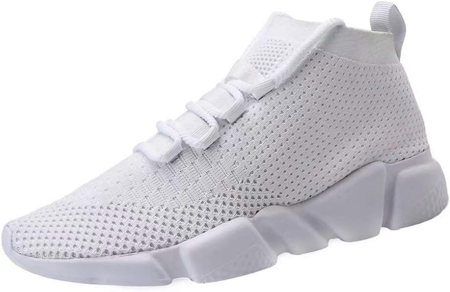 Kundork Mens Casual Athletic Sneakers Knit Running Shoes Tennis Shoe for Men Walking Baseball Jogging