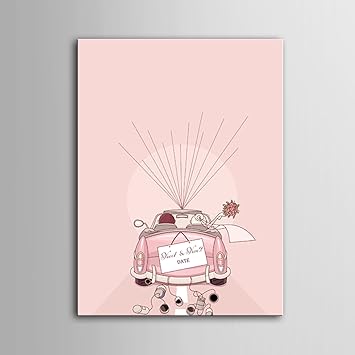 Diy Amour De Voiture Arbre De Mariage Personnalise Livre D Or