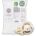 5 SPARROWS Sugar-Free White Chocolate Flavored Drink Mix- Stevia, Keto Friendly, Low FODMAP - No Sugar Coffee Creamer, 40 oz (2.5lb)