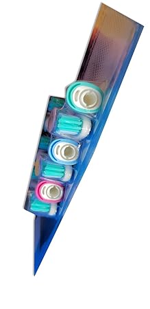 Ersatzzahnbürsten Bürsten-Set Ersatzbürsten für Easy Home Akku-Schallzahnbürste - 6 Stück Ersatz-Zahnbürsten mit Tynex-Borste
