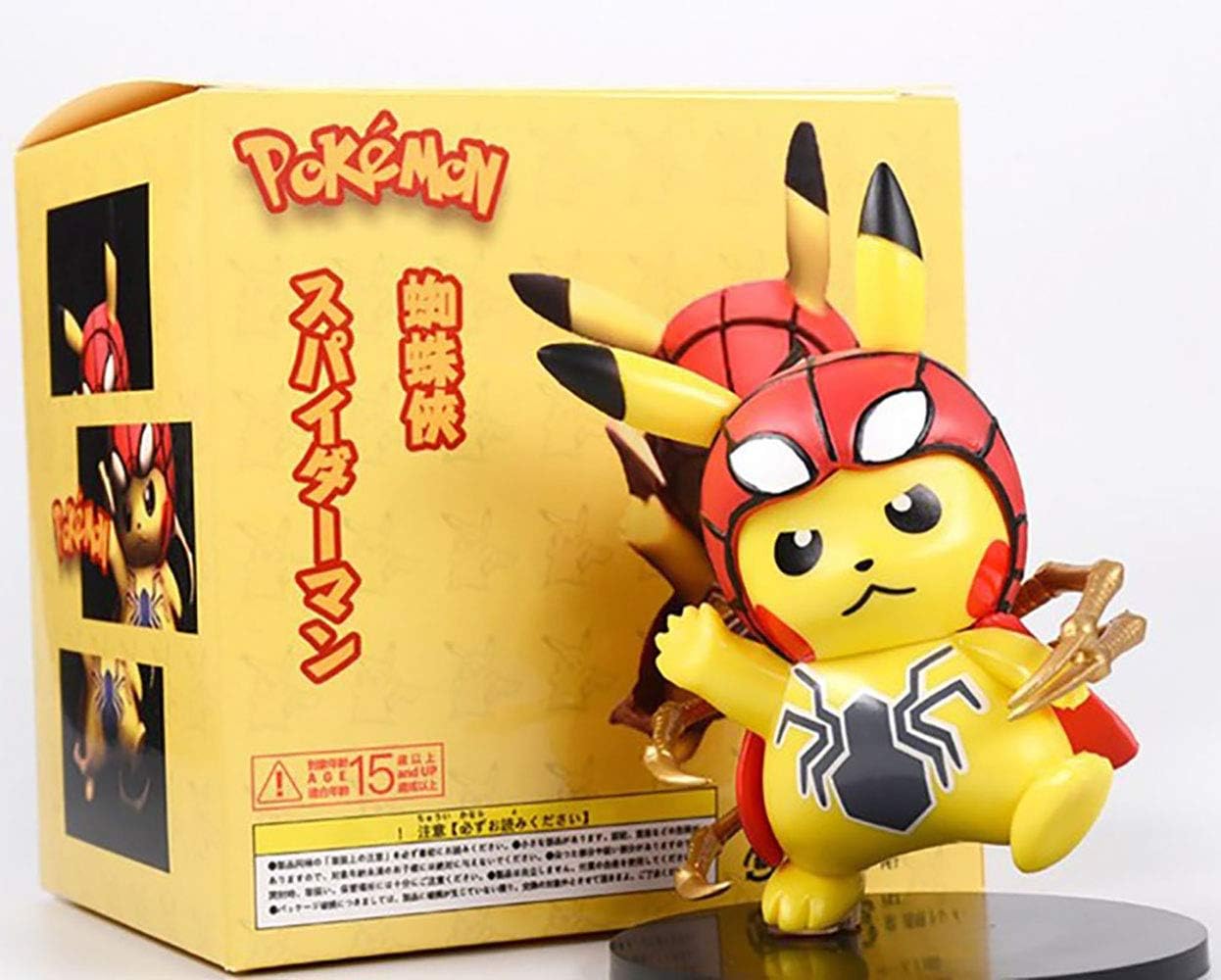 pikachu iron man figure