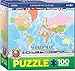 World Map 100 Piece Jigsaw Puzzle