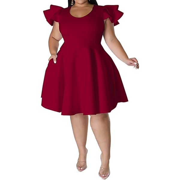 calvin klein women's belted a-line dress Mac Duggal 67007 Long Sleeve Tea-Length Formal Dress main image 0