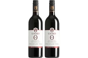 CHROMACAST Giesen Non-Alcoholic Premium Merlot Cabernet Franc Red Blend - Premium Dealcoholized Red Wine from New Zealand | 2 PACK