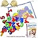 Bath Letters and Numbers with Bath Toy Organizer. Educational Bath Toys with Premium Bath Toy Storage