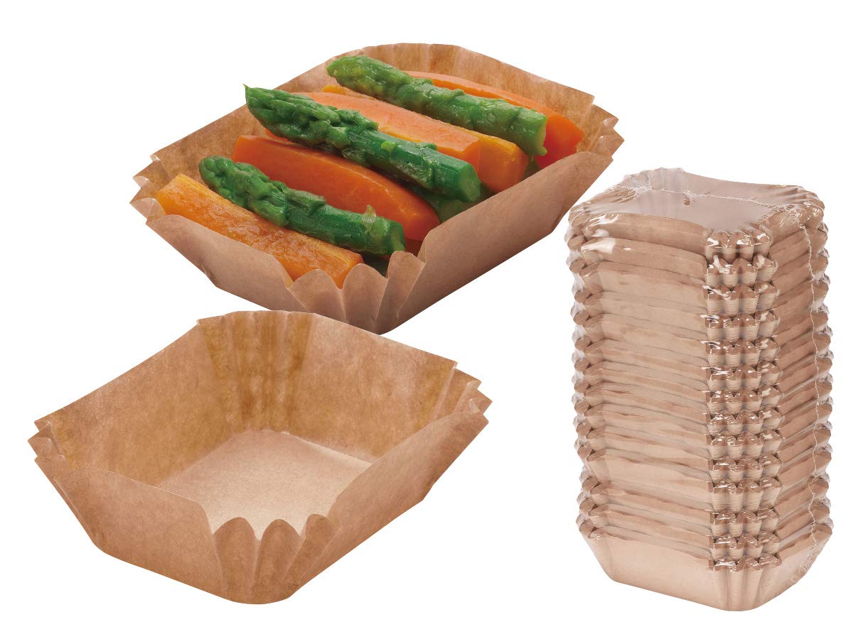 サンナップ 【紙製 おかずカップ】 クラフトカップ お弁当 お菓子 OCNK280MMZ (長角中 280枚)商品画像