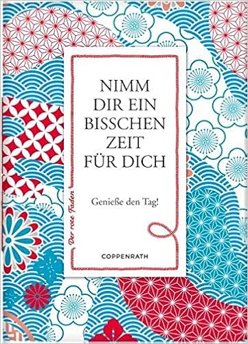 Coppenrath 60872 Der Rote Faden No 31 Nimm Dir Ein Bisschen Zeit Fur Dich Amazon De Bucher