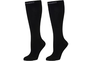 CompressionZ Compression Socks For Men & Women - 30 40 mmHG Graduated Medical Compression Wide Calf - Travel, Edema - Swelling in Feet & Legs