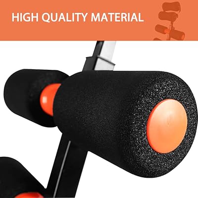 Buy Bigzzia Abdominal Trainer Core Abs Rocket Exercise Chair With Foam Roller Handles Level Adjustable Fitness Crunches Machine Workout Training Bench Online In Indonesia B08b5st44f