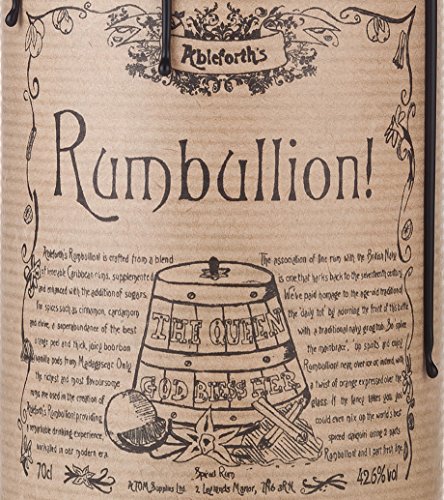 Ableforth's Rumbullion Premium Spiced Rum 0,7l – World’s Best Traditional Spiced Rum 2021 – Bild 2