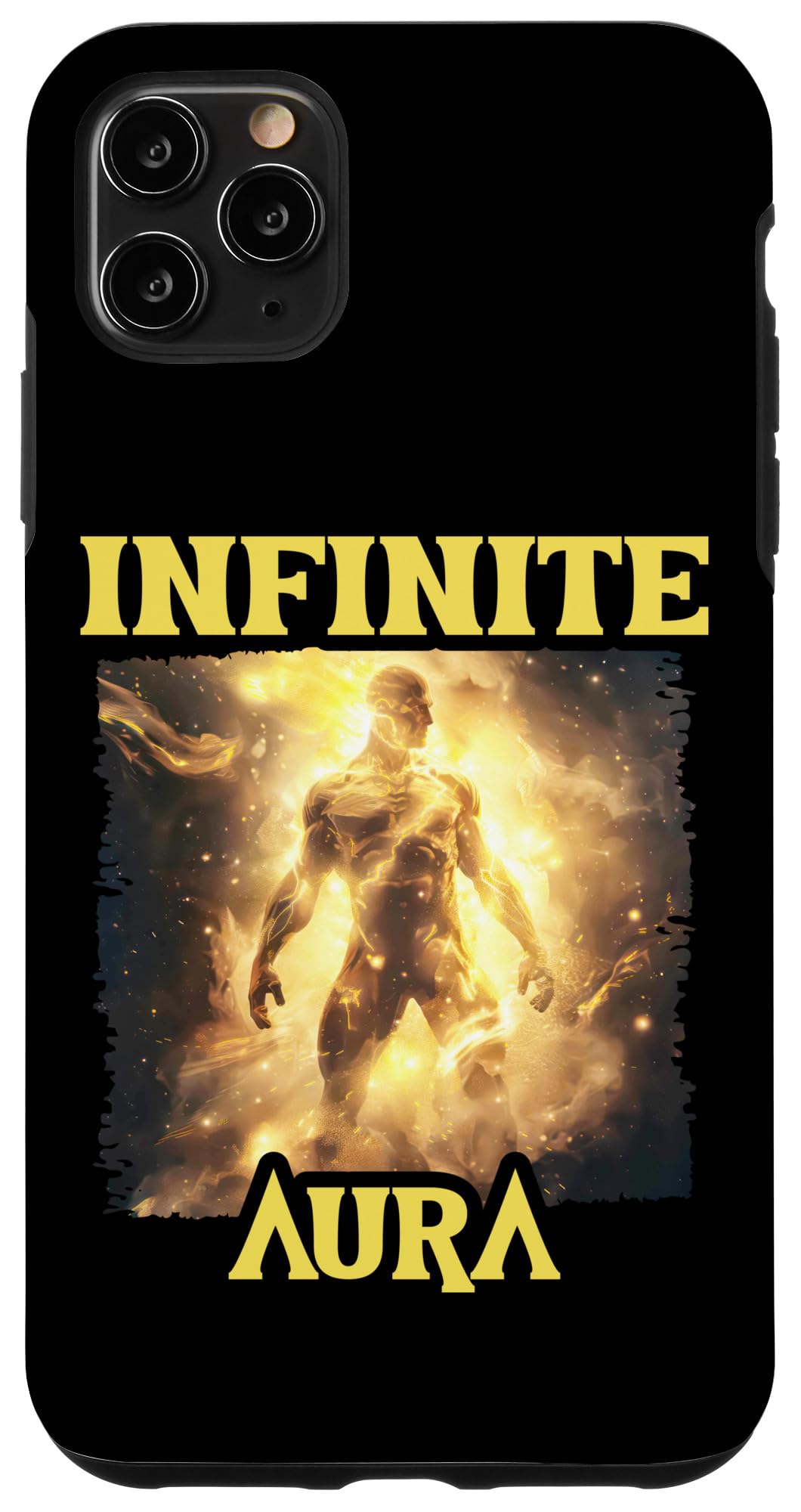 iPhone 11 Pro Max Infinite Aura Points Max Level Meme Funny Aura Case