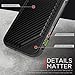 iPhone 7 Plus Case, X-Doria Defense Lux Series - Military Grade Drop Tested, Anodized Aluminum, TPU, and Polycarbonate Case for Apple iPhone 7 Plus, [Black Carbon Fiber]