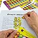 Purple Ladybug Novelty Super Reward Stickers for Teachers - 3080 Total Teacher Stickers, Combo of Emojis, Stars, and Ribbons Great Value for Parents, School, or Classroom! Plus Free Sample Pack!