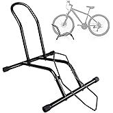 Bike Floor Stand Bikes Bicycle Rack for Outdoor and Indoor,Front And Rear Wheel Storage Bicycle Freestanding Parking Stand Holder Fit for 16"-29" Kid's/Mountain/Road Bikes,Heavy Duty Metal,Adjustable