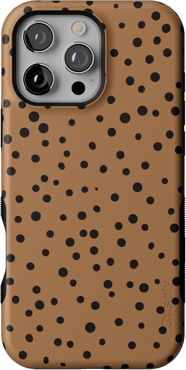 Casely iPhone 16 Pro Max Case | Spot On | Dotted Animal Print | Bold Protective Design | Compatible with MagSafe Image