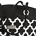 Fit & Fresh Signature Collection Ladies' Brisbane Insulated Tote - Black & White Ikat