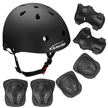 Kamugo Kids Bike Helmet Adjustable From Toddler To Youth Size Ages 3 8 Boys Girls Multi Sport Safety Cycling Skating Scooter Helmet