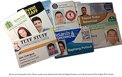 Inkjet PVC Cards with NFC Chip