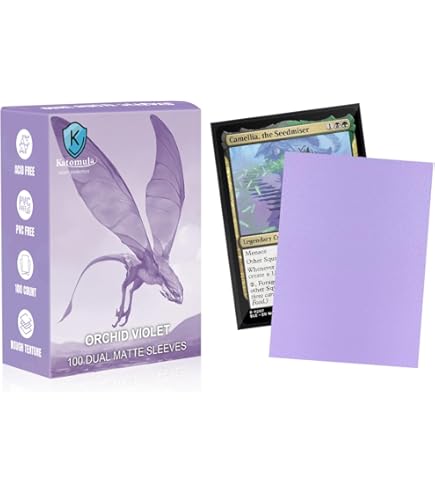 duelspec card sleeves Amazon.com: DuelSpec XD Premium TCG Card Sleeves – Black – 100 Pack  Standard Size 66x91mm Matte Deck Protectors, Clear Front & Opaque Back,  Tournament Grade Trading Card Sleeves for Standard Trading Cards :