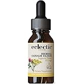 Eclectic Herb - Natural Herbal Cough Elixir for Kids | Black Cherry Flavored | Supports Throat & Lungs | Concentrated, Alcohol-Free, Organic, Vegan, Non-GMO, Gluten Free (1 fl oz | 30 ml)