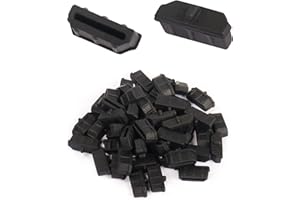 GINTOOYUN 50pcs HDMI Anti Dust Cap Cover Plugs HDMI Female Dustproof Plug Soft Silicone Protector for TV,Computers,etc.