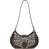 Glamzlele Y2k purse Shoulder Bag for Women Small Crescent Purses and Handbags, Mini Hobo Ladies Clutch with Adjustable Strap