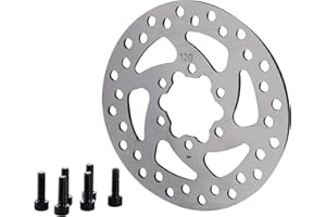 GOOFIT 120MM 6-Bolt Mounting Bicycle Motorcycle Disc Rotors Replacement for Pocket Bike ATV Go Kart