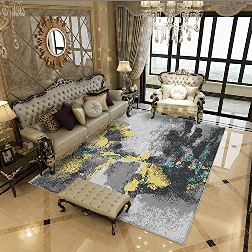 Ylmhe Rugs Large Modern Area Rug For Office and Kitchen For Living Room Abstract Carpet Mat, C,200x300cm