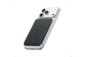 Anker Nano Power Bank, Ultra-Slim 5,000mAh Magnetic Wireless Charging Battery, Qi2 Certified 15W Max MagSafe-Compatible Portable Charger, Ergonomic Design, for iPhone Air/17/16 Series
